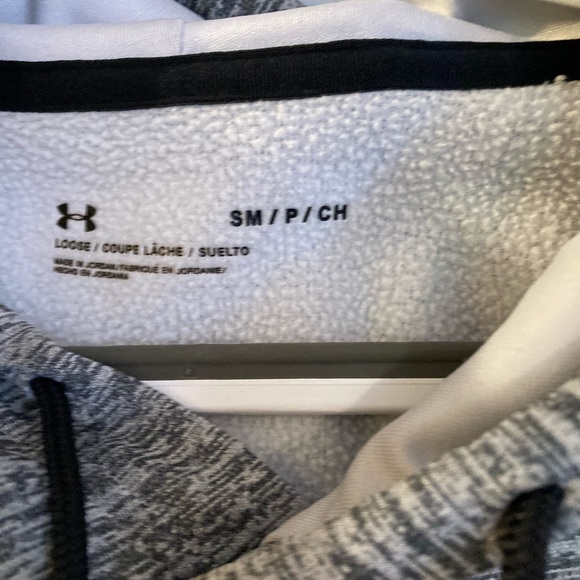 Mens Under Armour Grey Hoodie size S - Picture 2 of 3
